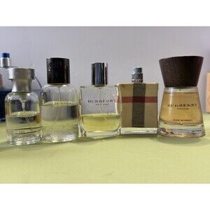 Burberry 5 Different Fragrance’s Perfume & Cologne Bundle